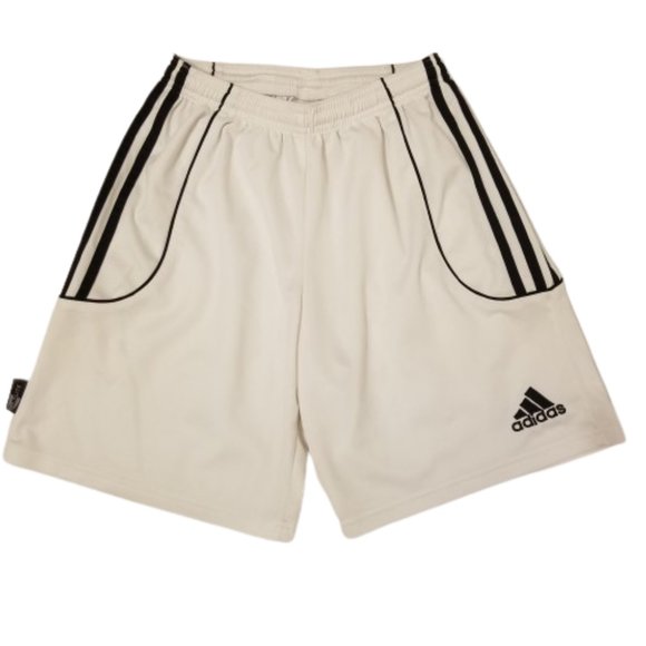 Adidas White Shorts Climalite Vintage Basketball Soccer Track or Running Shorts - Picture 1 of 13